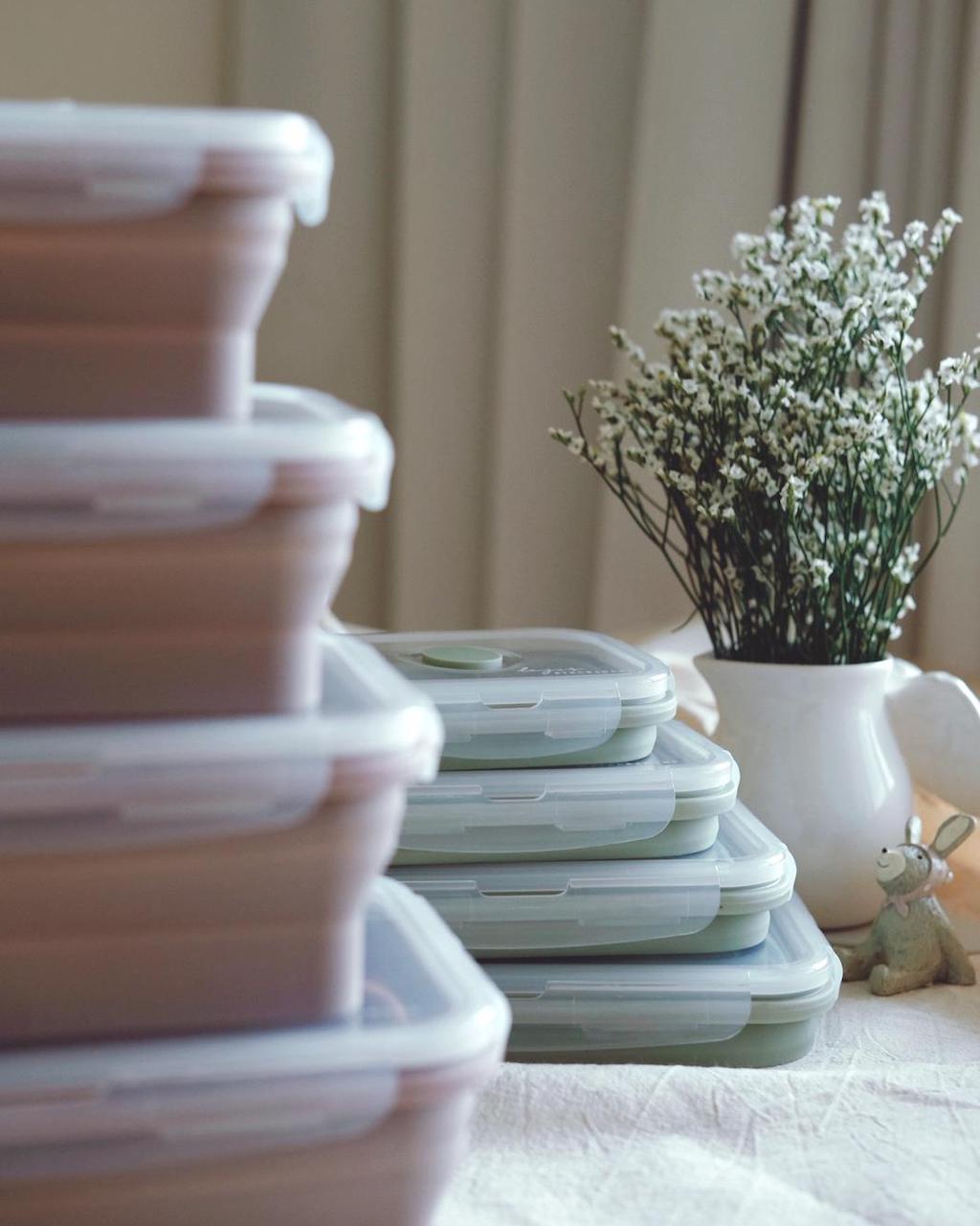 ByKuraHome collapsible lunchboxes