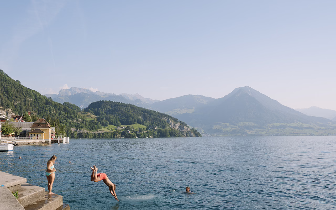 Zurich Lake Lucerne
