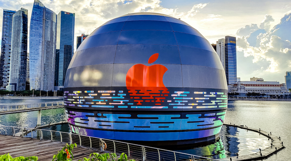 Apple store Singapore Marina Bay