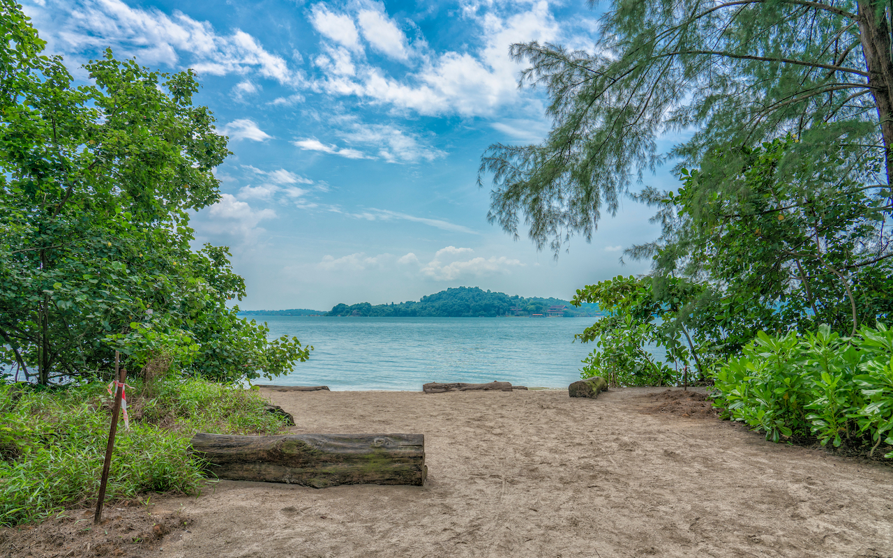 Cycling Trails in Singapore Coney Island