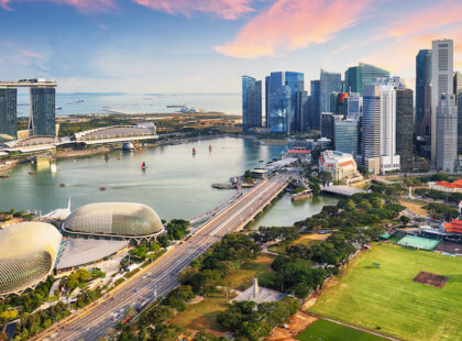 Singapore skyline