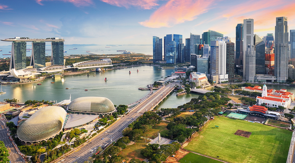 Singapore skyline