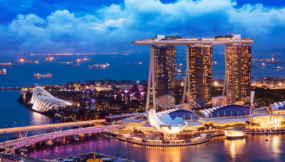 Marina Bay Sands Singapore skyline