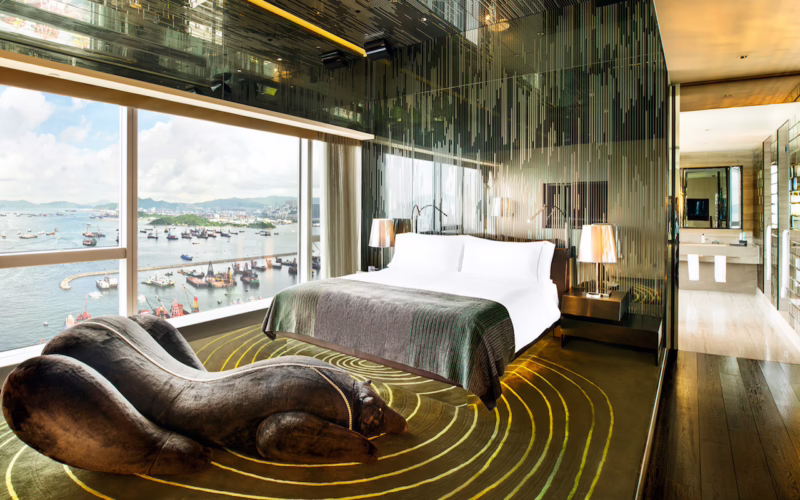 earthy hotel aesthetic