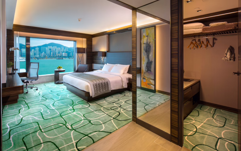 hotel room fancy interior 5-star