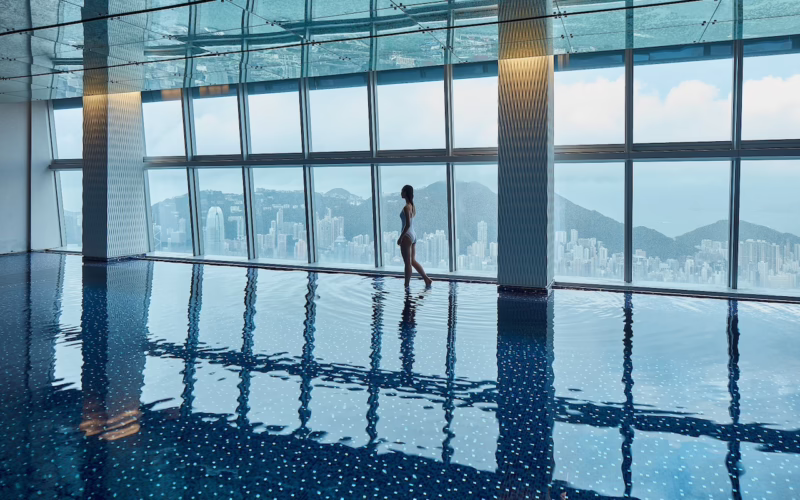 aesthetic pool luxurious hong kong