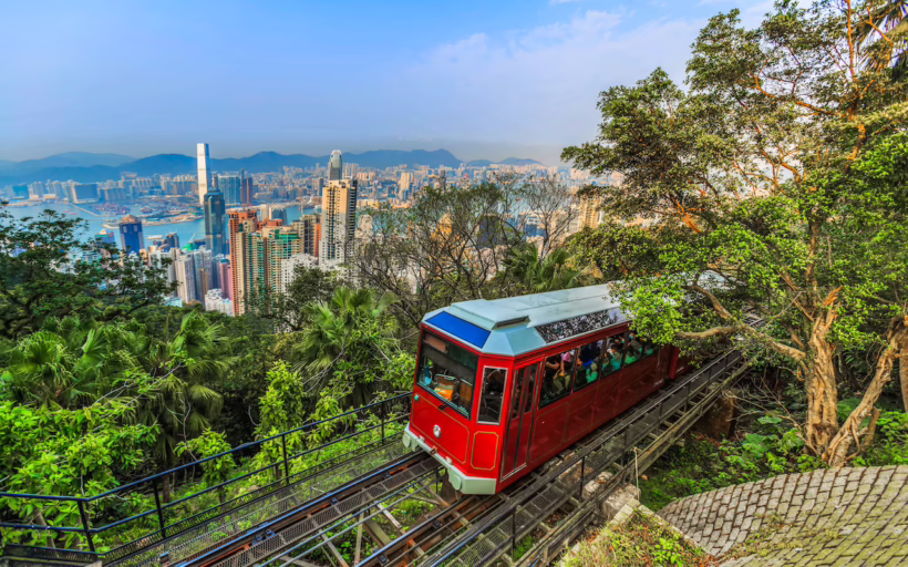tram The Peak Hong Kong