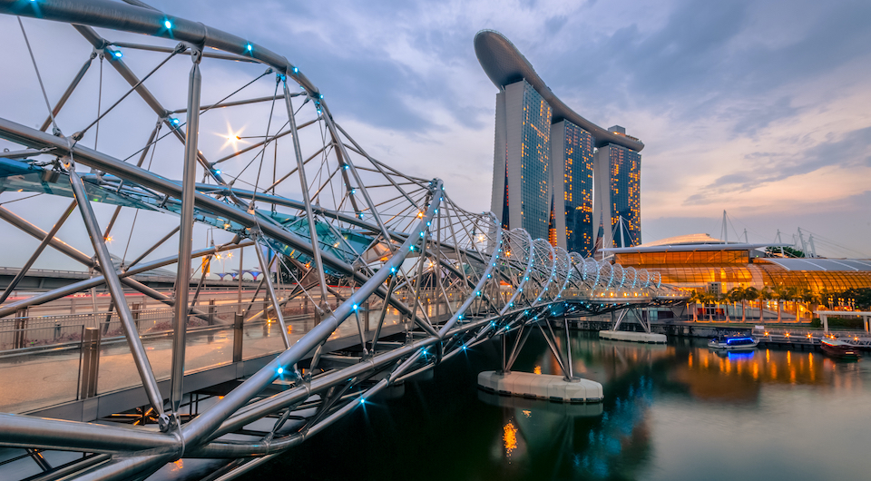 Singapore helix bridge