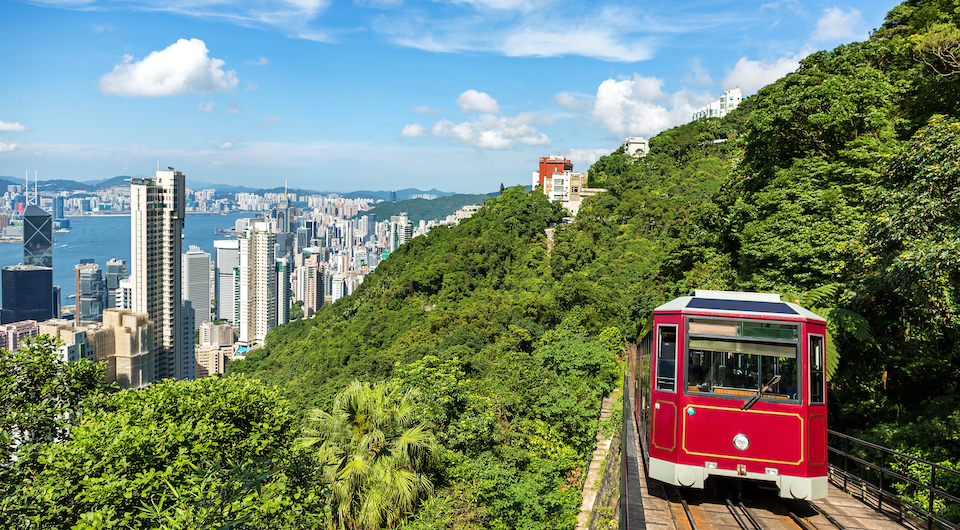 tram The Peak Hong Kong