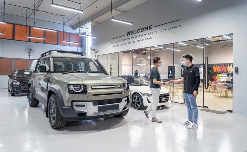 Cars & Coffee also has a megastore at Carros Centre