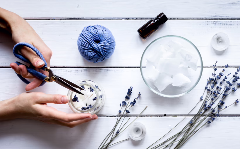 Making your own candles