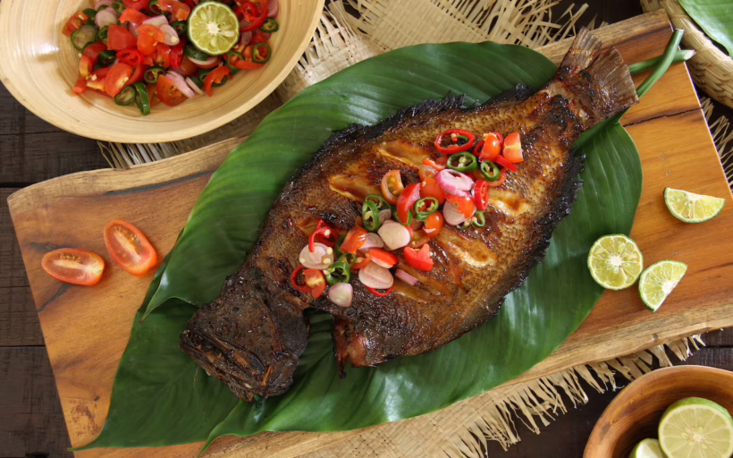 Ikan Bakar Dabu-Dab