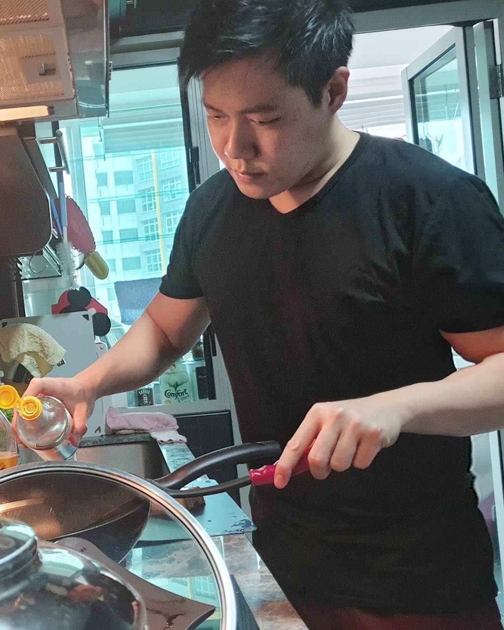 Andrew Wong SIA cabin crew