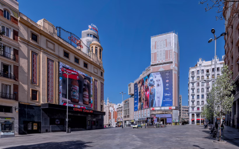 Plaza de Callao in Madrid