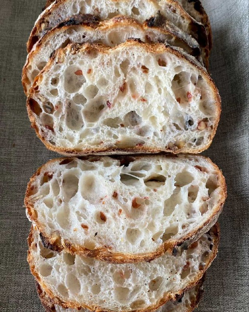 Walnut Cranberry Sourdough Bred Time2Rise Bakery