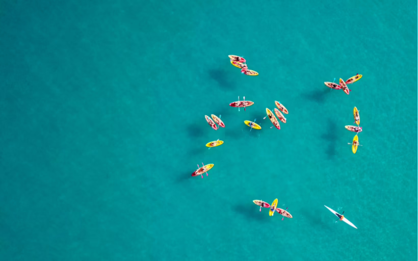 kayaks ocean