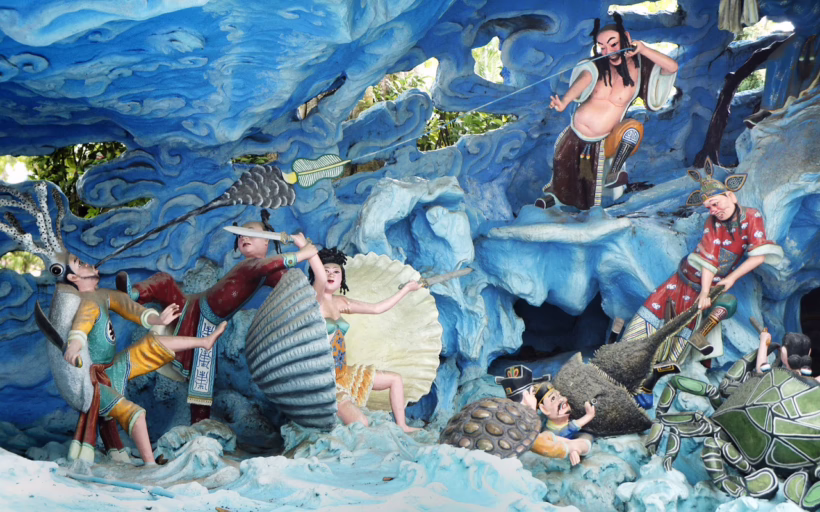 The Eight Immortals Diorama