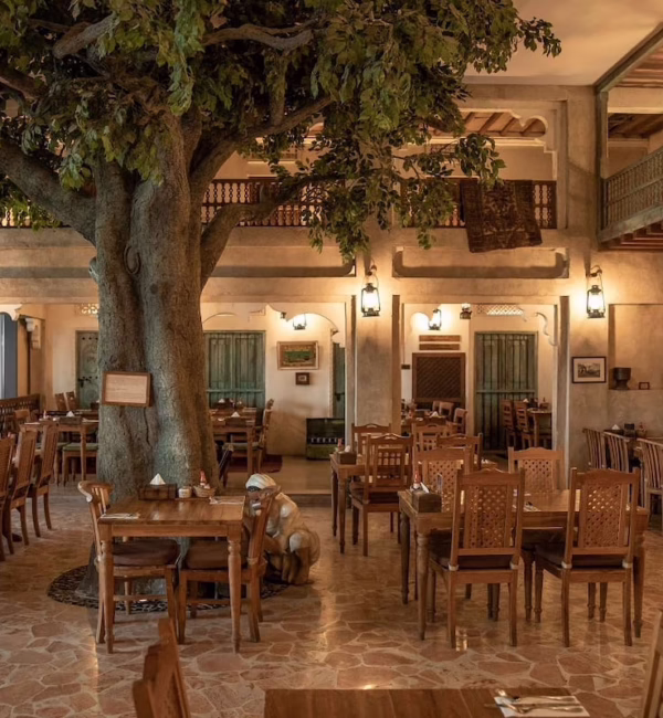 rustic restaurant interior uae dubai