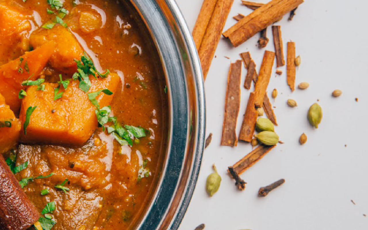 potato curry spices cinnamon