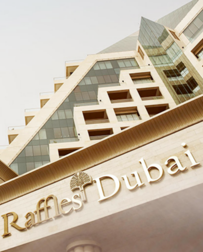 hotel raffles dubai
