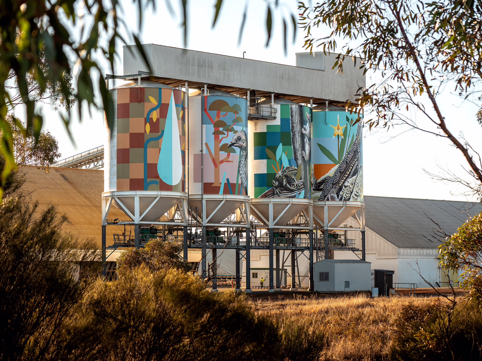 Brenton See for PUBLIC Silo Trail, Newdegate. Photography by Bewley Shaylor