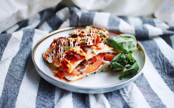 Vegetarian and vegan restaurants in Singapore Afterglow Raw Crispy Lasagne
