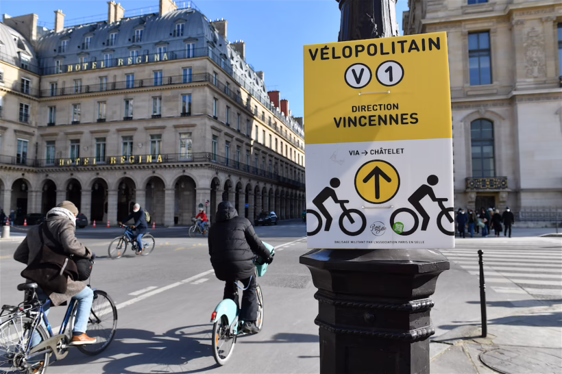 Paris Bike Lanes