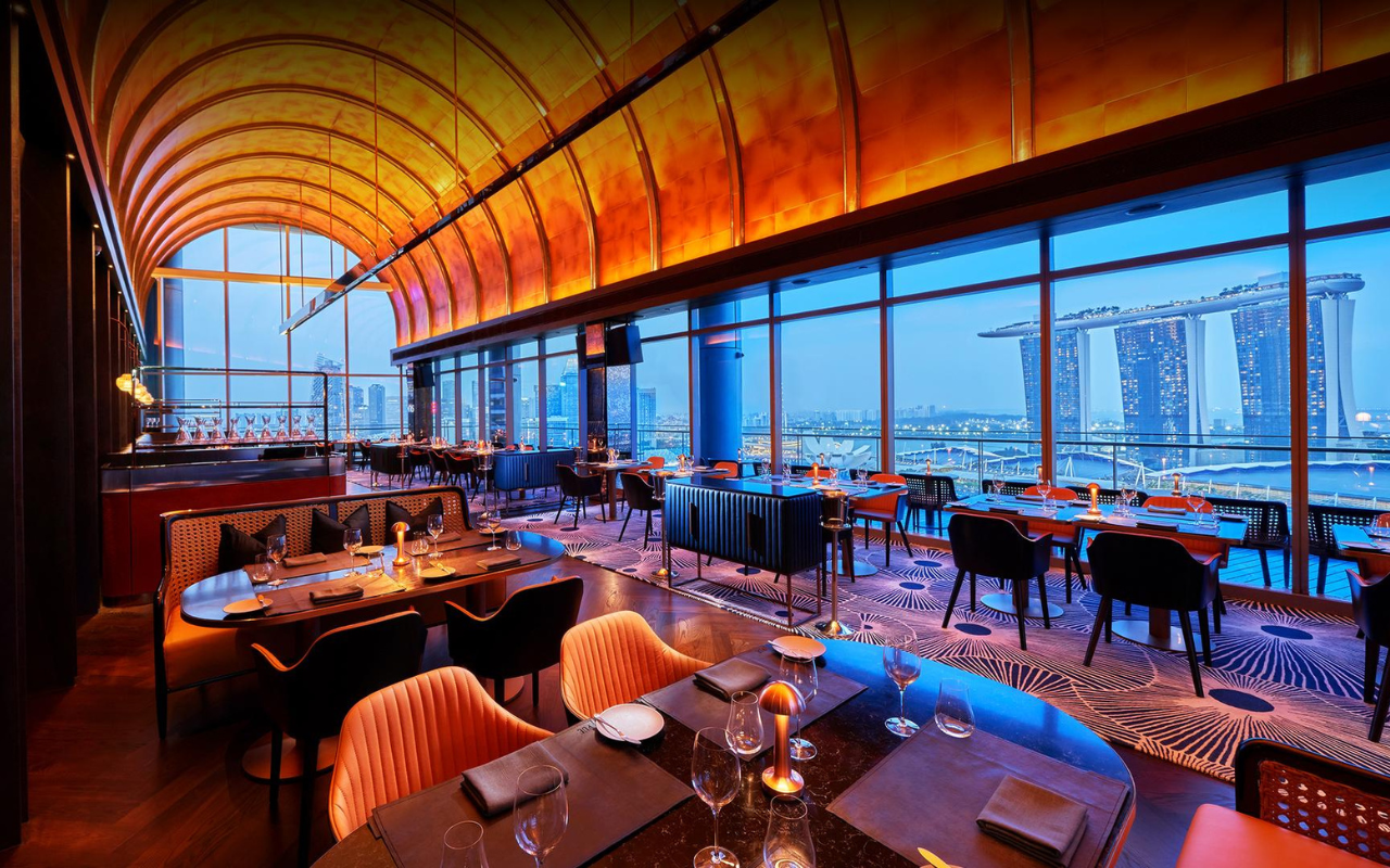 Vue rooftop bar singapore Silverkris