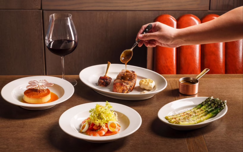 set lunch menus Singapore - 665F Andaz Singapore