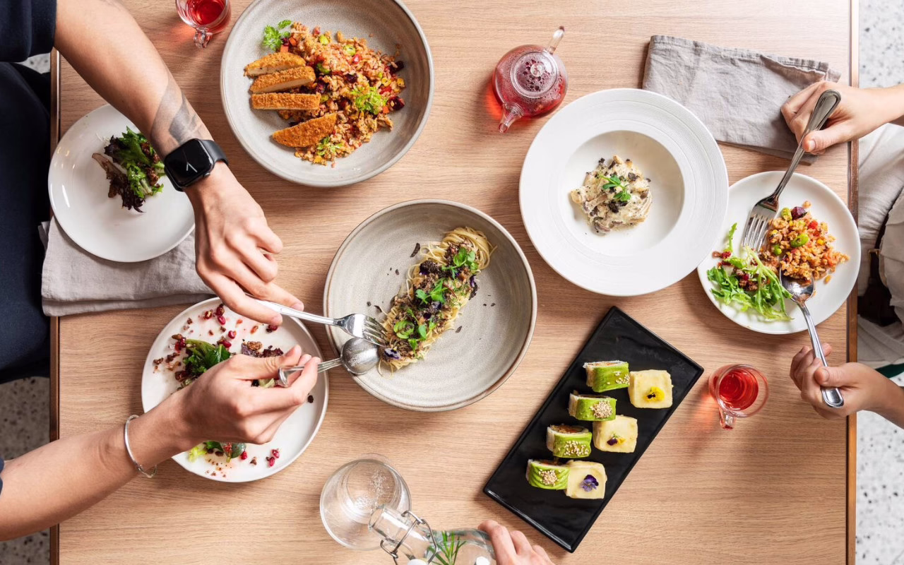 Elemen vegetarian restaurant silverkris
