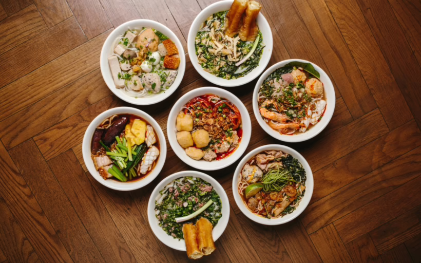 hidden restaurants bar Hong Kong - Co Thanh noodle bowls