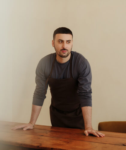 Chef Mirko Febrile portrait