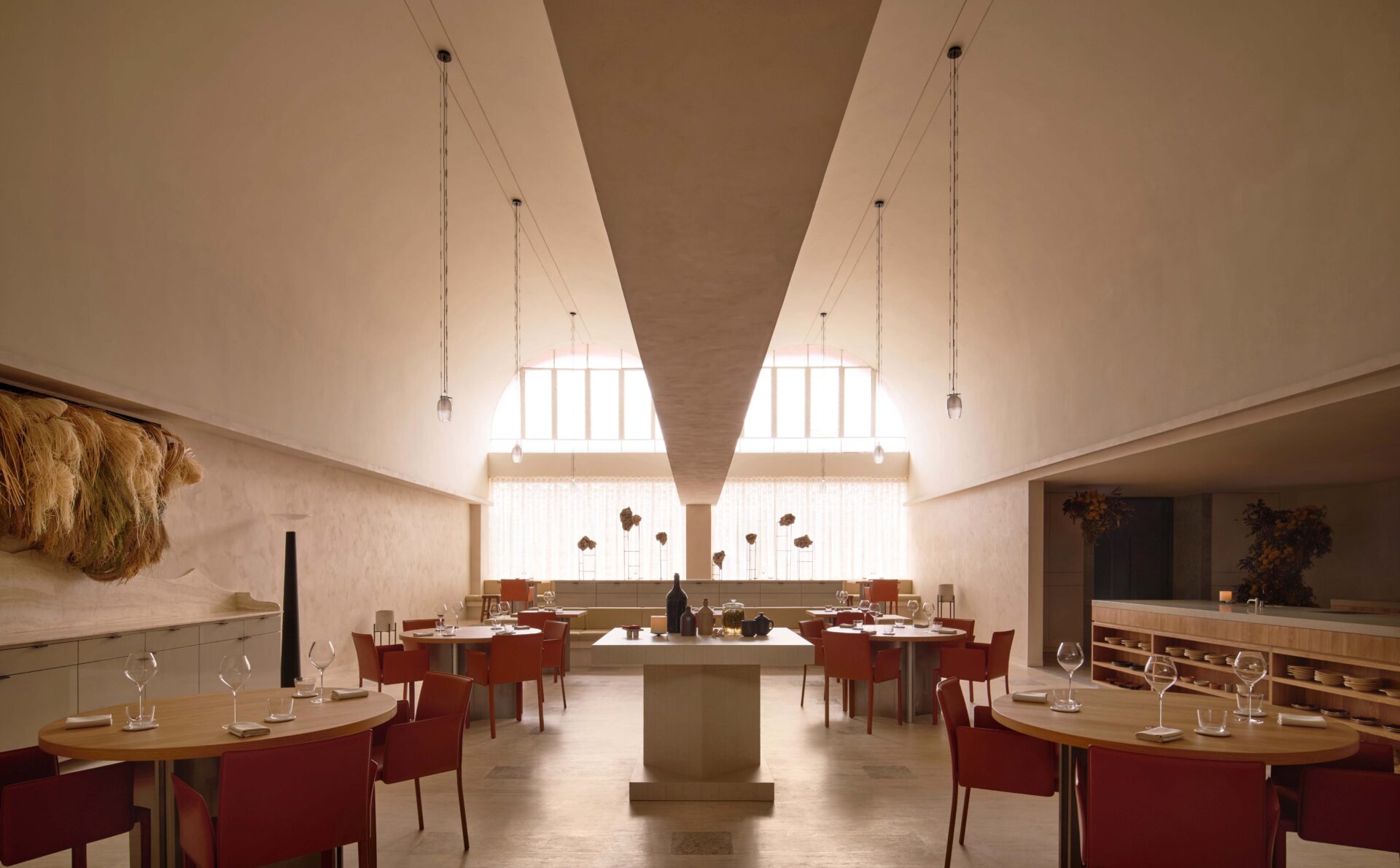 Interior design of Somma restaurant in Singapore