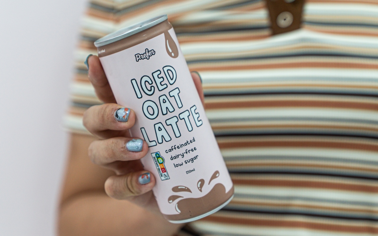 Prefer Oat Latte mindful coffee sg silverkris