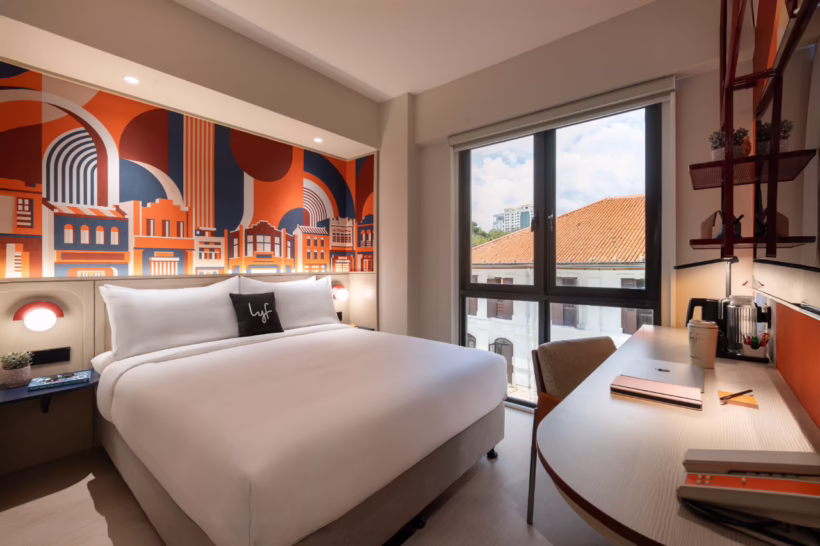 bedroom at lyf georgetow in penang