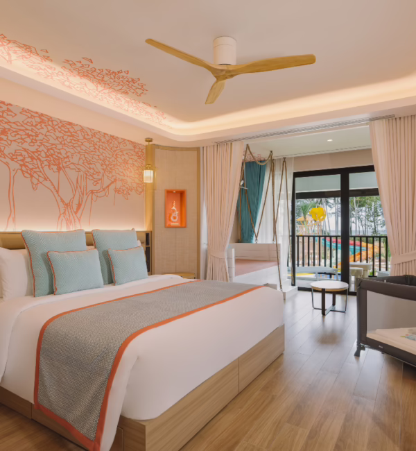 bedroom in club med phuket