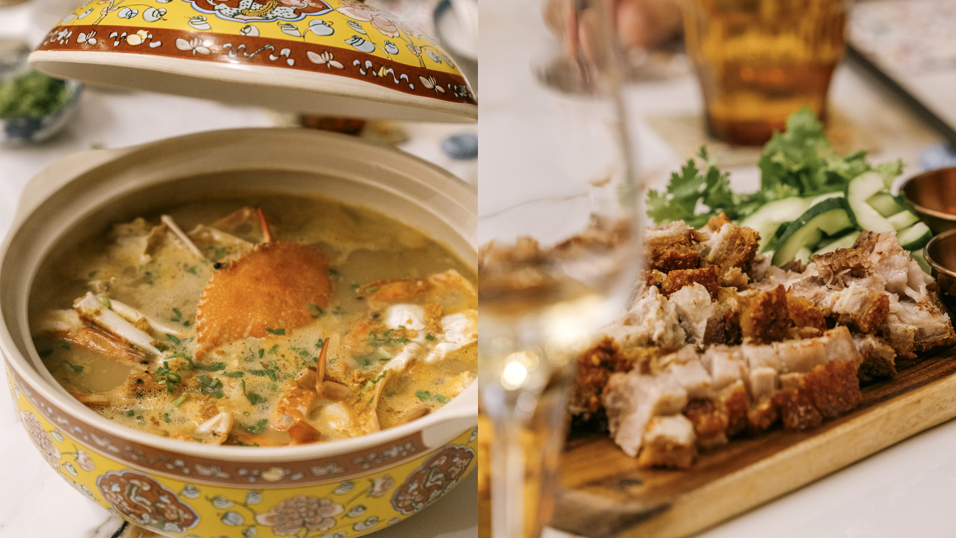 what food is served at The Drunken Chef in Singapore