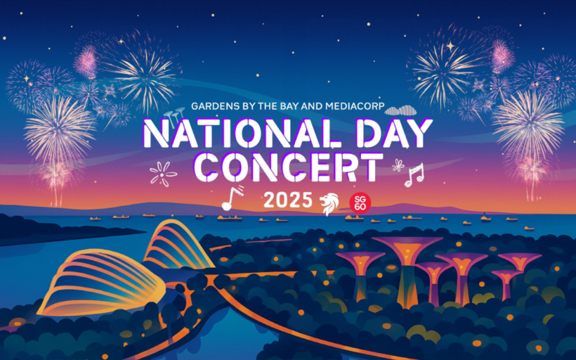 Gardens by the Bay mediacorp national day SG60 celebrations Silverkris