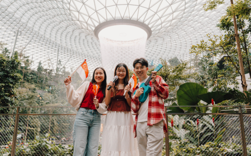 Jewel Changi and Changi Airport National Day 2025 SG60 celebrations Silverkris