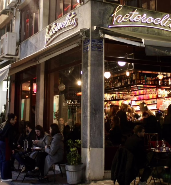 heteroclito cave and bar a vin Athens City Guide Silverkris 1