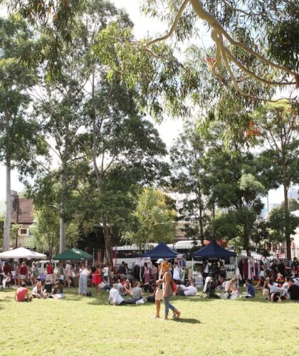 glebe markets sydney silverkris city guide