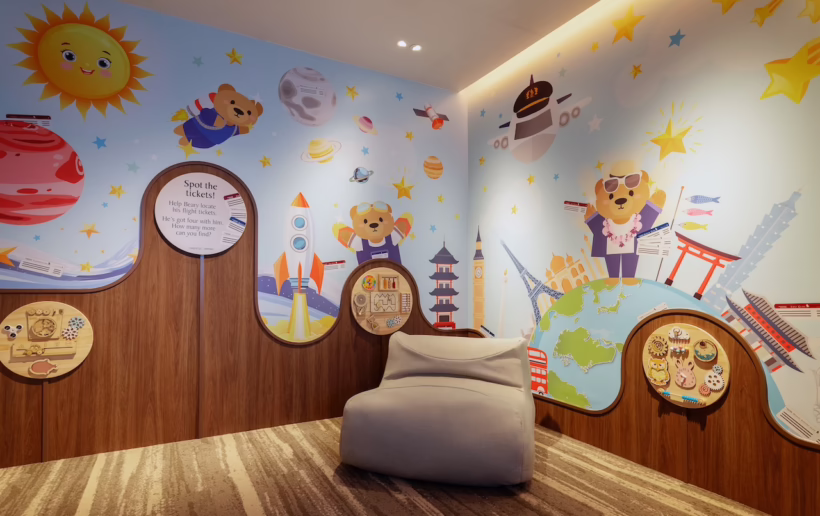 First Class Lounge playroom SilverKris