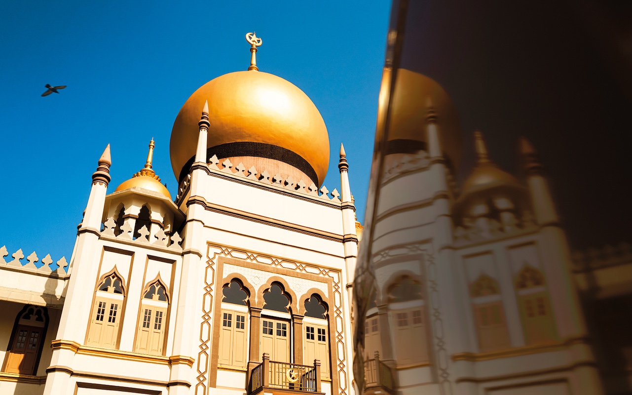 golden dome mosque arab street