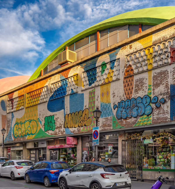 Mercado de la Cebada Madrid