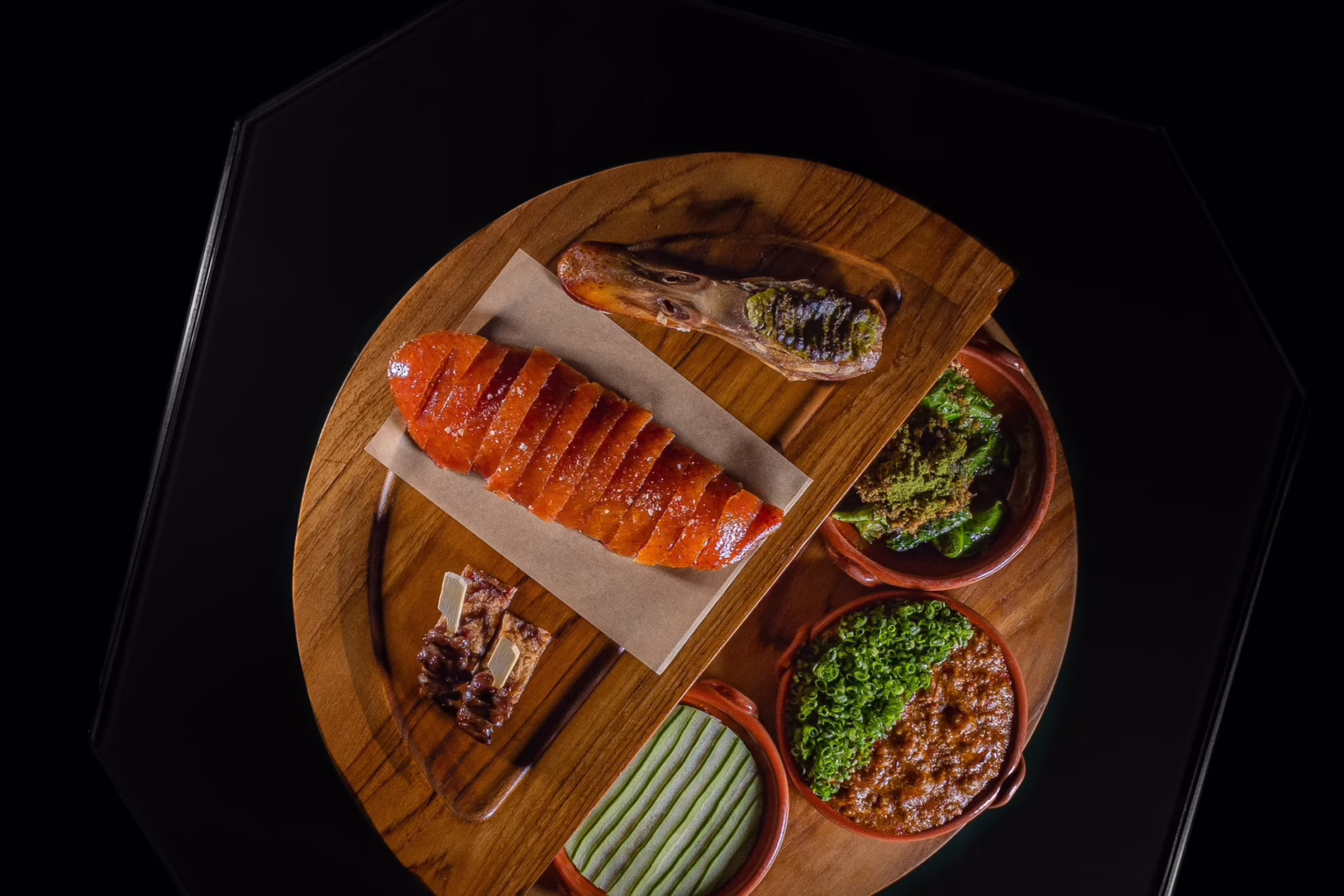 Potong's aged duck dish, a favourite of Chef Pam's