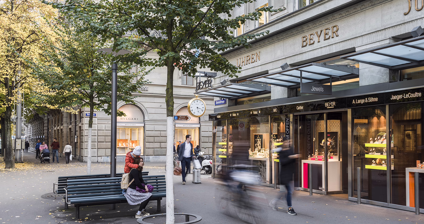 Bahnhofstrasse is one of the world's most celebrated shopping streets.