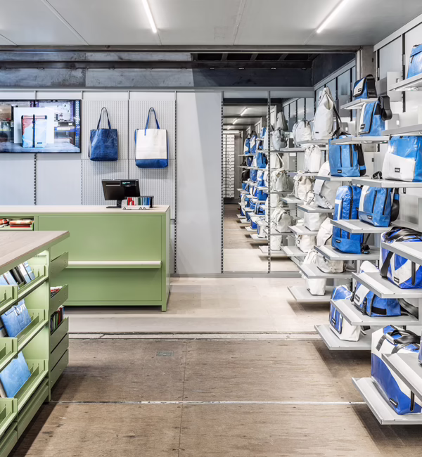 Freitag transformed discarded truck tarpaulins into one of Switzerland's most recognisable fashion accessories.