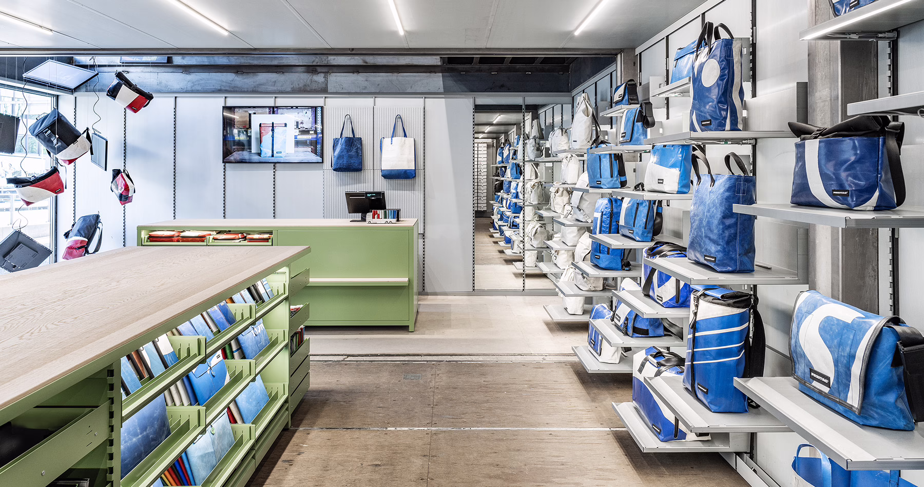 Freitag transformed discarded truck tarpaulins into one of Switzerland's most recognisable fashion accessories.