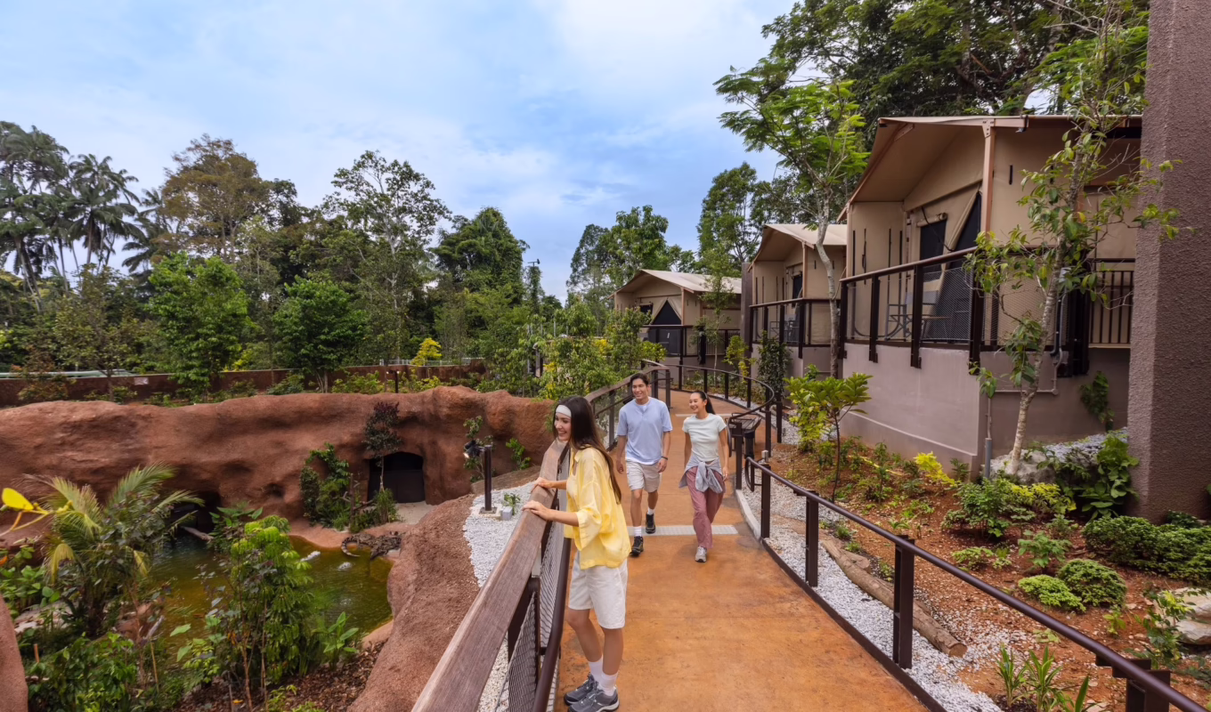 Mandai Wildlife Reserve's Crocodile Lodge