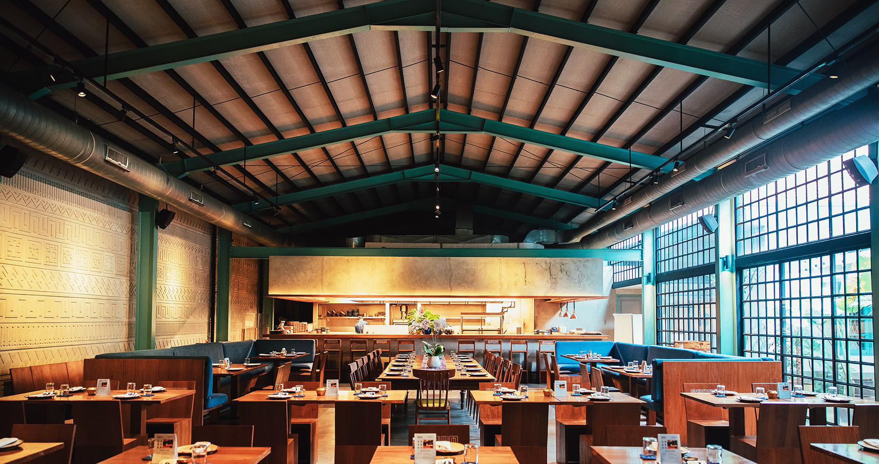 Interior of Kaum restaurant in Menteng, Jakarta